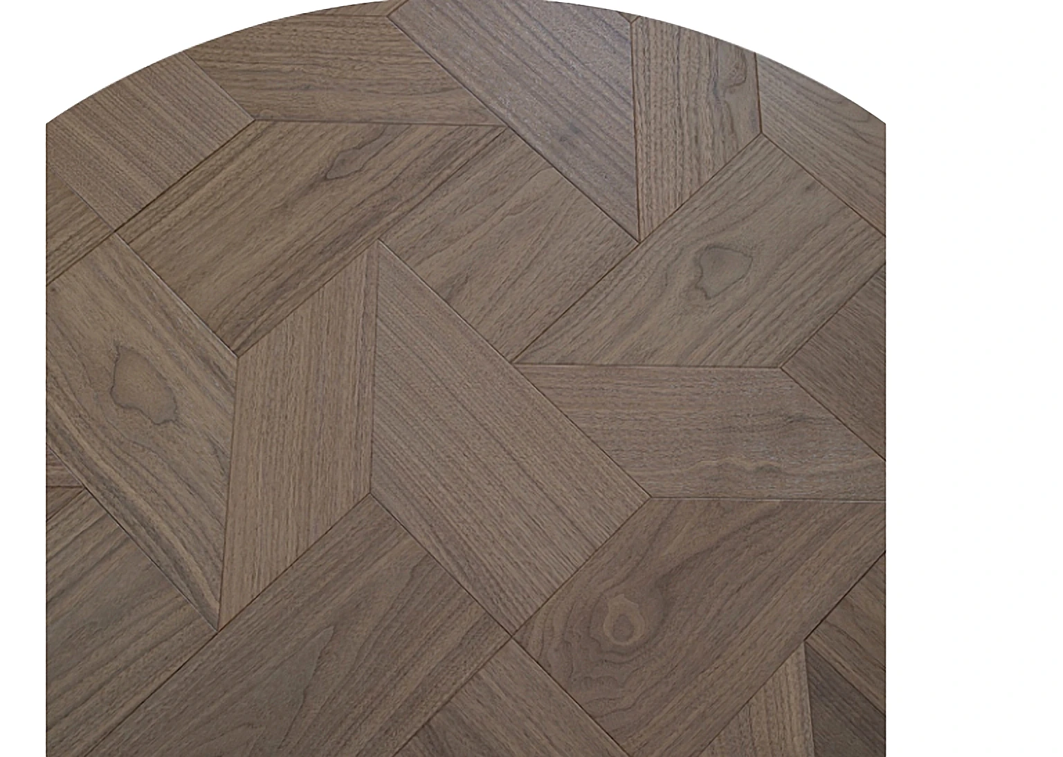 PARBRO MY001-1 — Walnut floor panel. Art wood flooring from China, sourced through Tarmeer's Dubai material selection center.