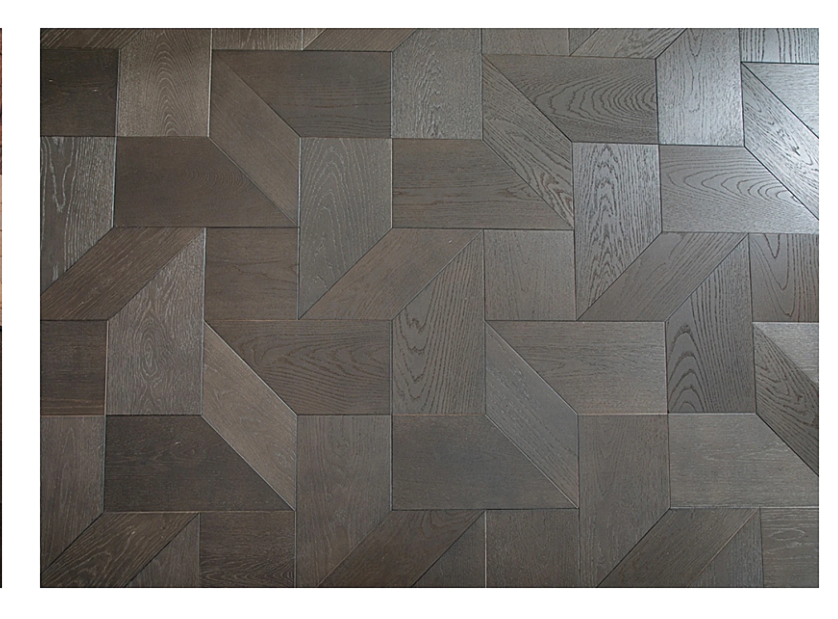 PARBRO MY001-5 — Oak wood grain close-up detail. Art wood flooring from China, sourced through Tarmeer's Dubai material selection center.