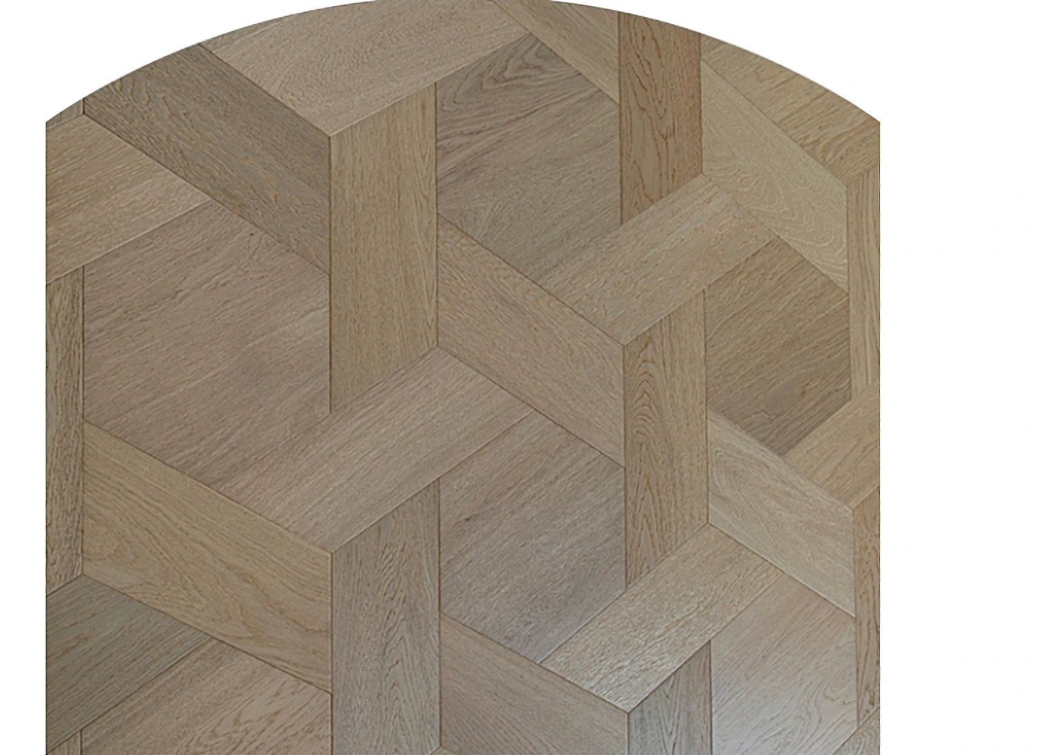 PARBRO MY003-4 — Oak floor panel. Art wood flooring from China, sourced through Tarmeer's Dubai material selection center.