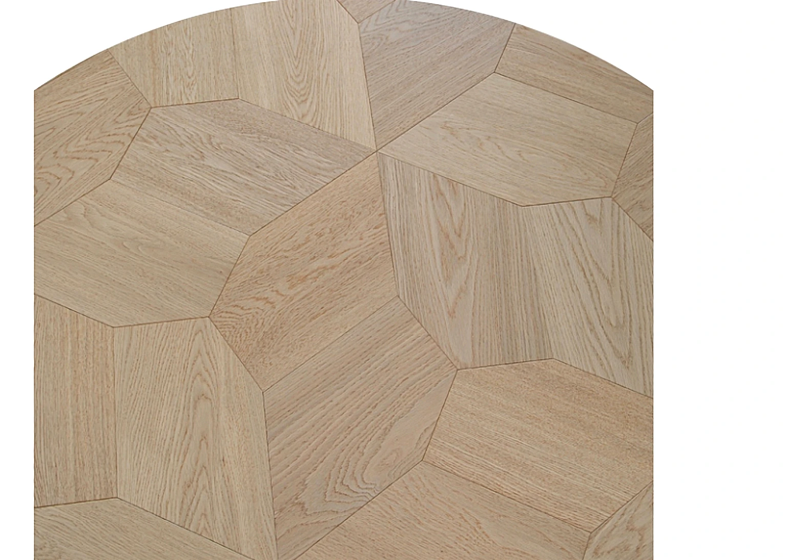 PARBRO MY004-3 — Oak floor panel. Art wood flooring from China, sourced through Tarmeer's Dubai material selection center.