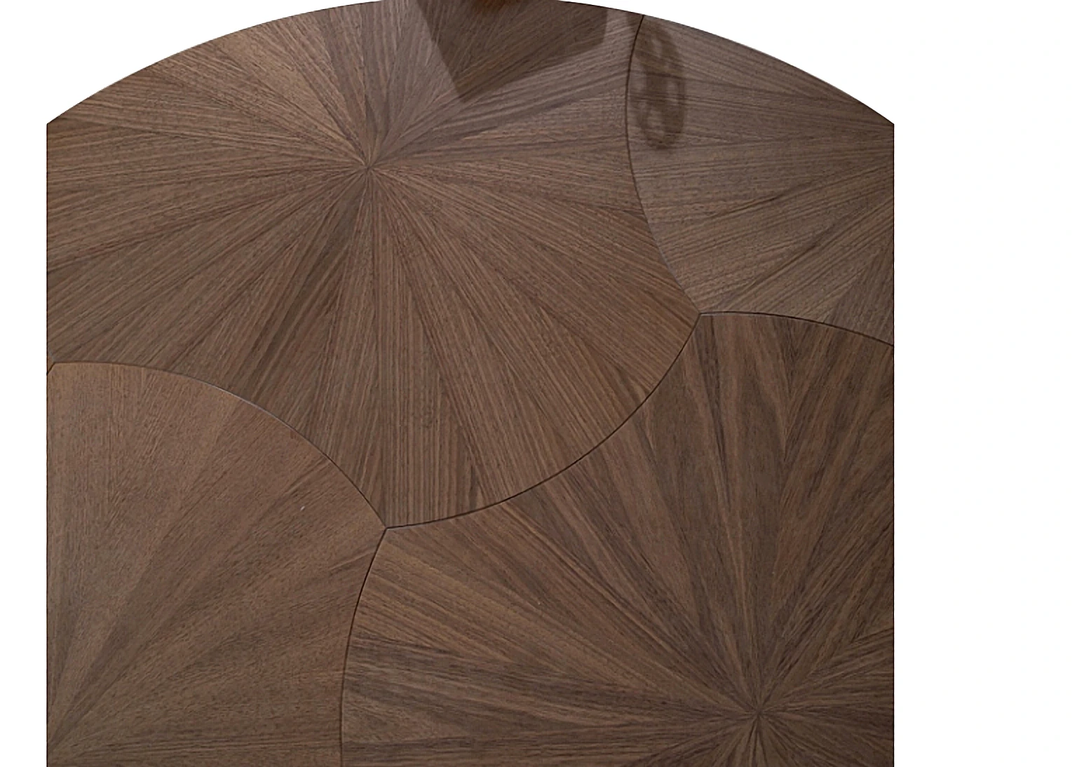 PARBRO MY009-2 — Walnut floor panel. Art wood flooring from China, sourced through Tarmeer's Dubai material selection center.