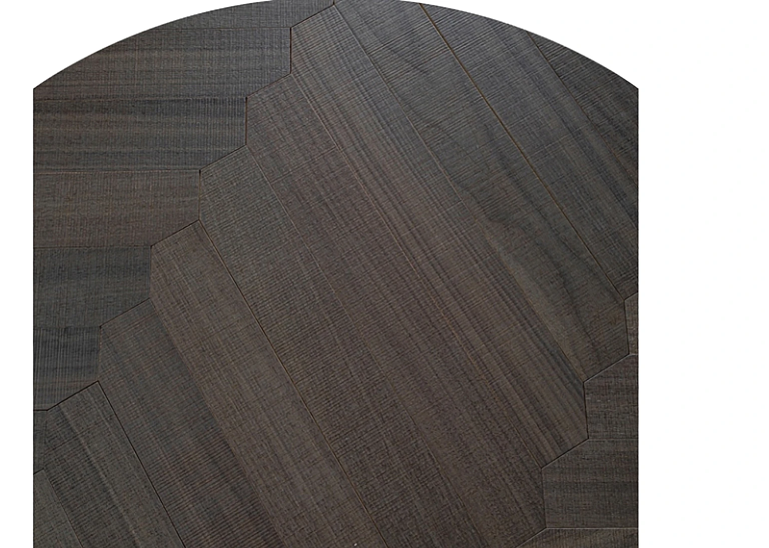 PARBRO MY010-2 — Walnut floor panel. Art wood flooring from China, sourced through Tarmeer's Dubai material selection center.