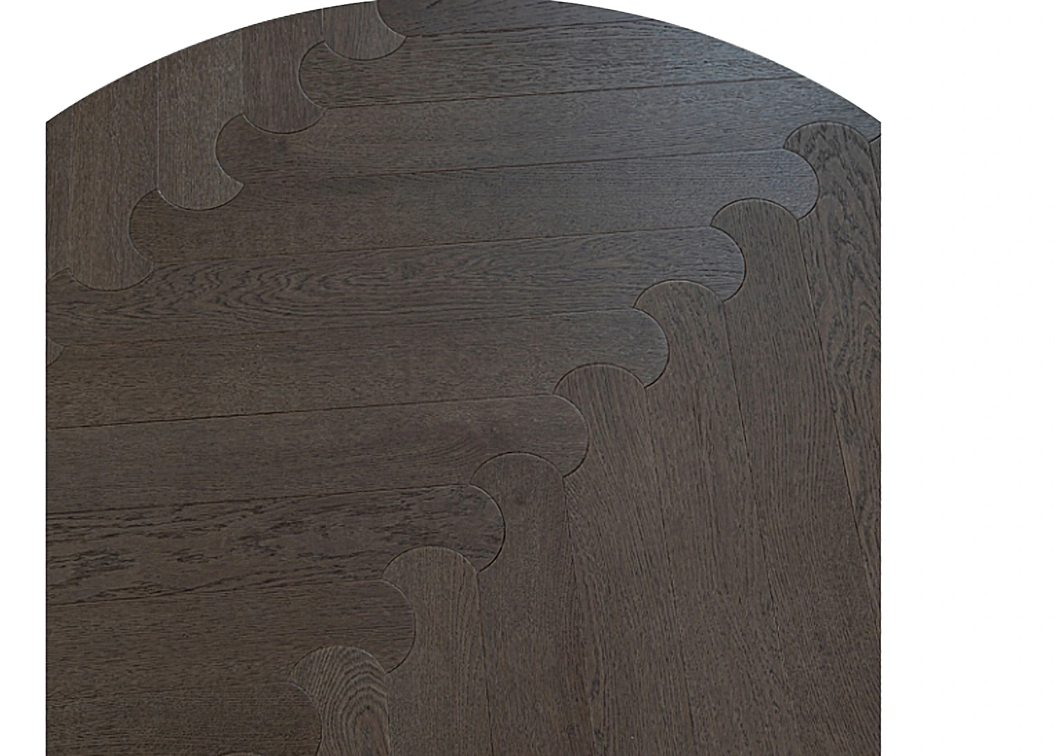 PARBRO MY011-4 — Oak floor panel. Art wood flooring from China, sourced through Tarmeer's Dubai material selection center.