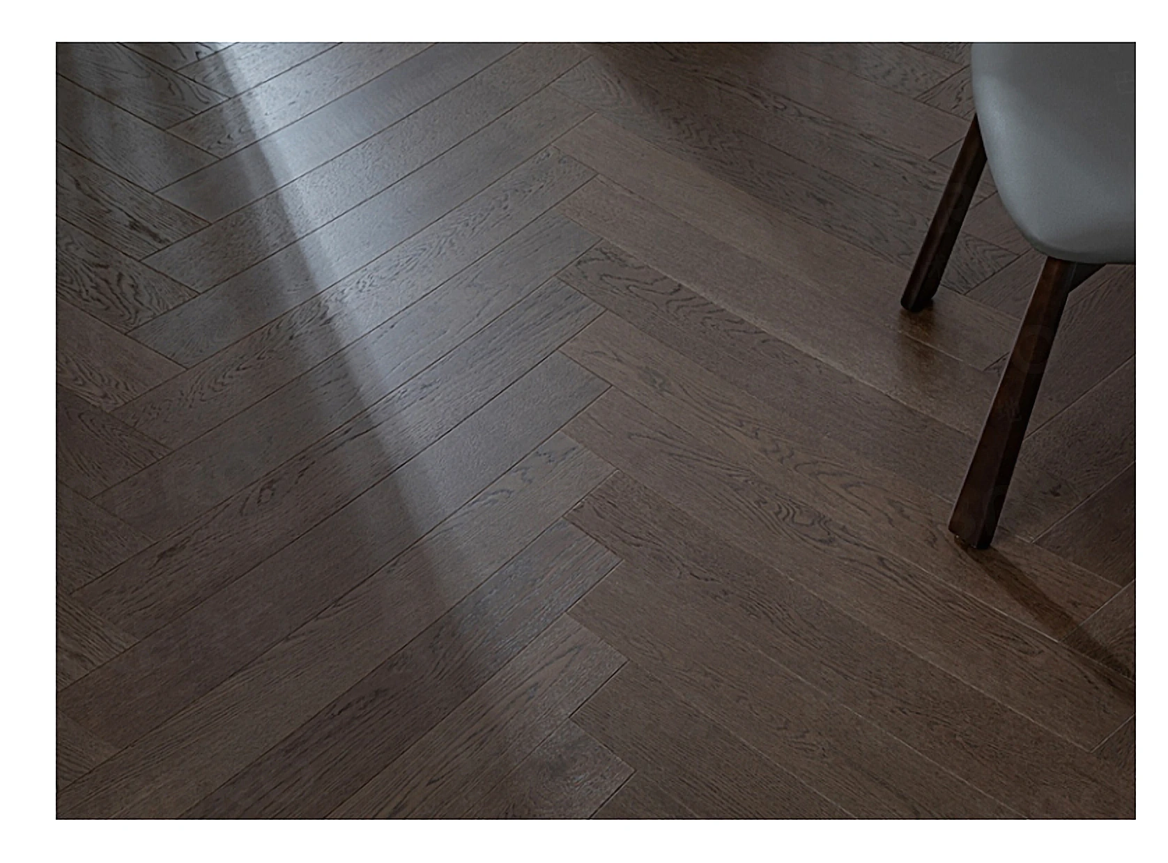 PARBRO MY016-4 — Oak wood grain close-up detail. Art wood flooring from China, sourced through Tarmeer's Dubai material selection center.