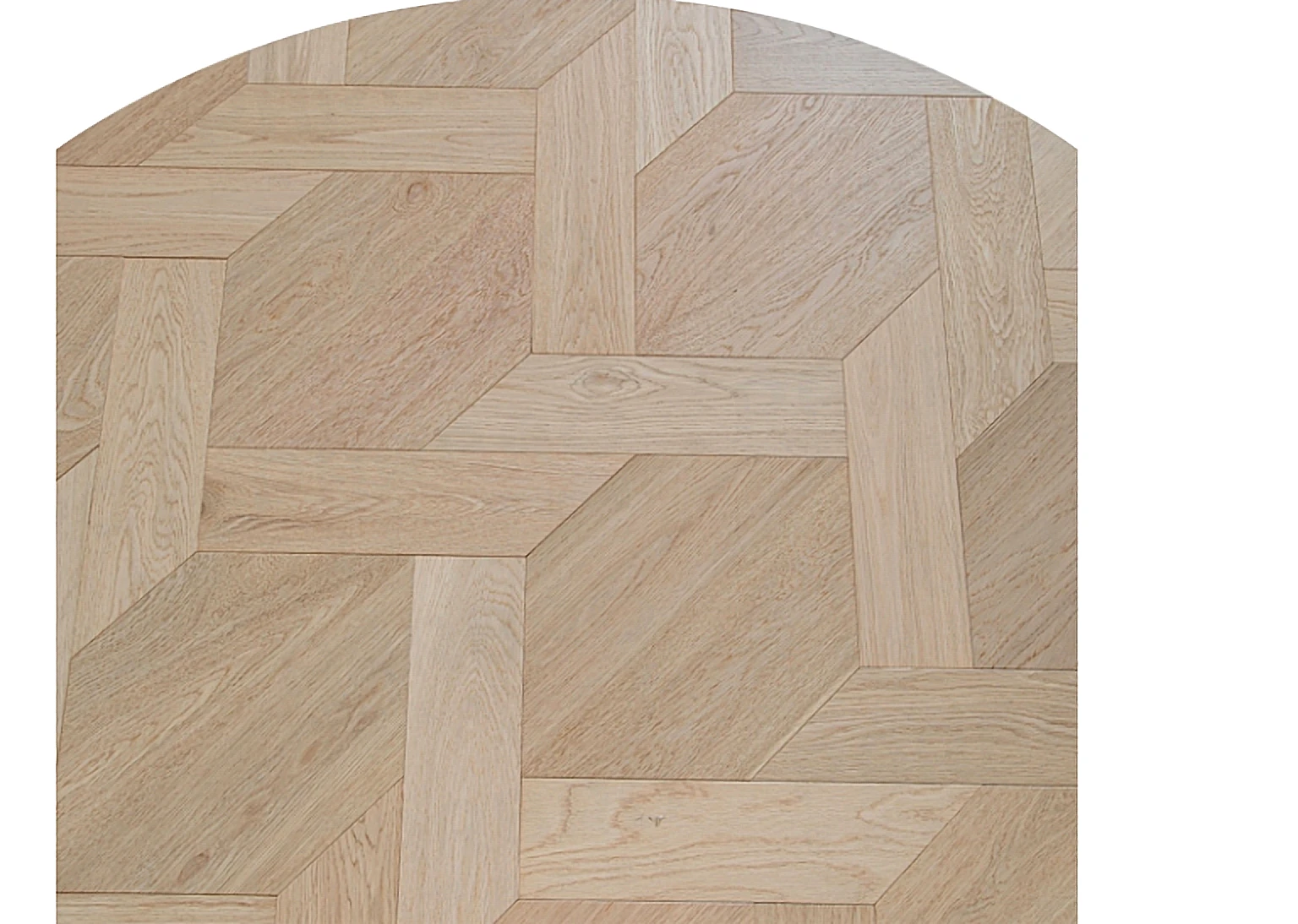 PARBRO MY018-3 — Oak floor panel. Art wood flooring from China, sourced through Tarmeer's Dubai material selection center.