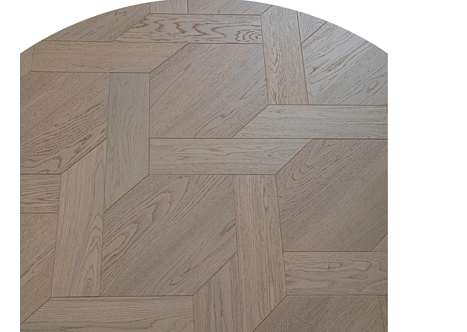 PARBRO MY018-4 — Oak floor panel. Art wood flooring from China, sourced through Tarmeer's Dubai material selection center.