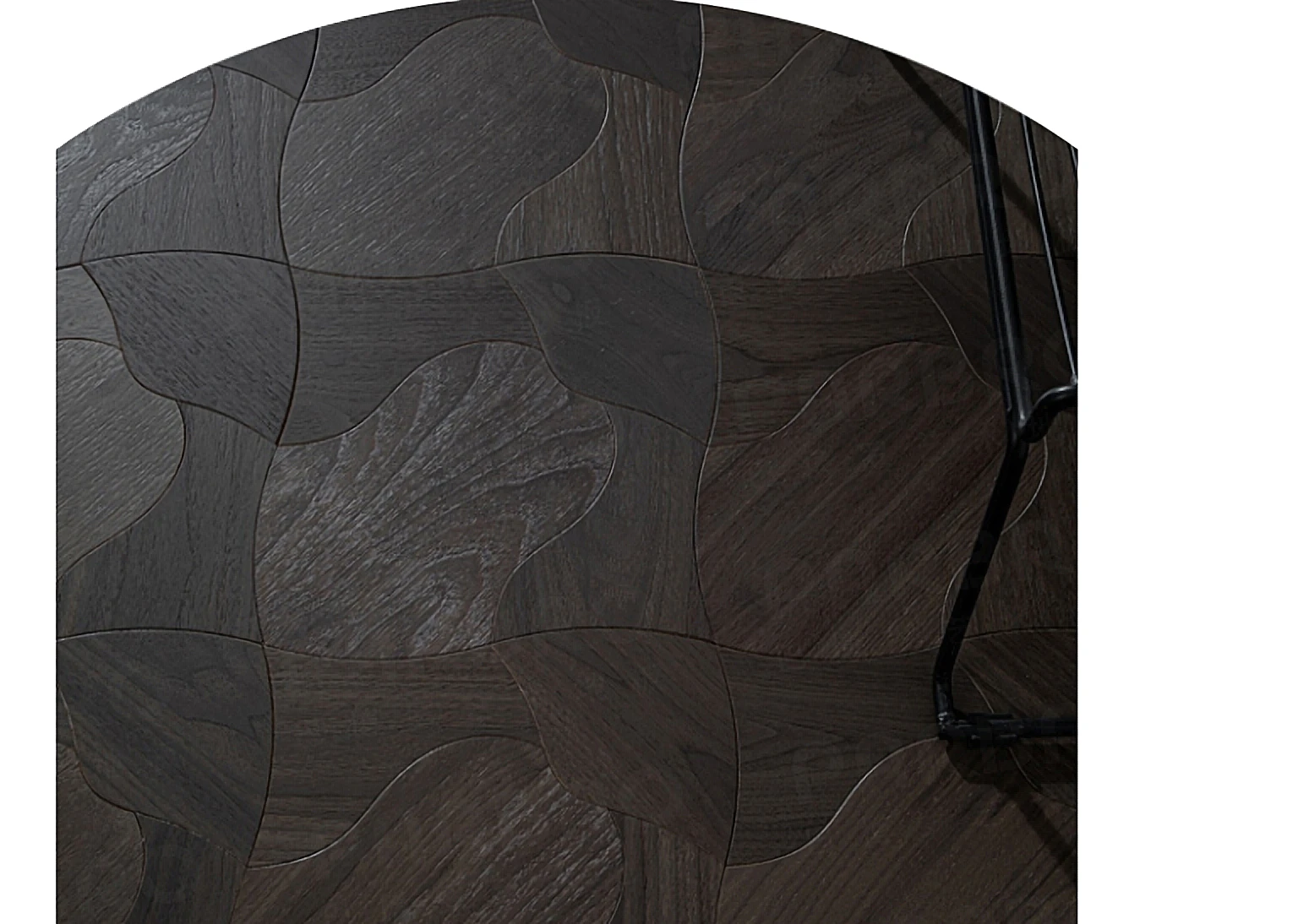PARBRO MY019-2 — Walnut floor panel. Art wood flooring from China, sourced through Tarmeer's Dubai material selection center.