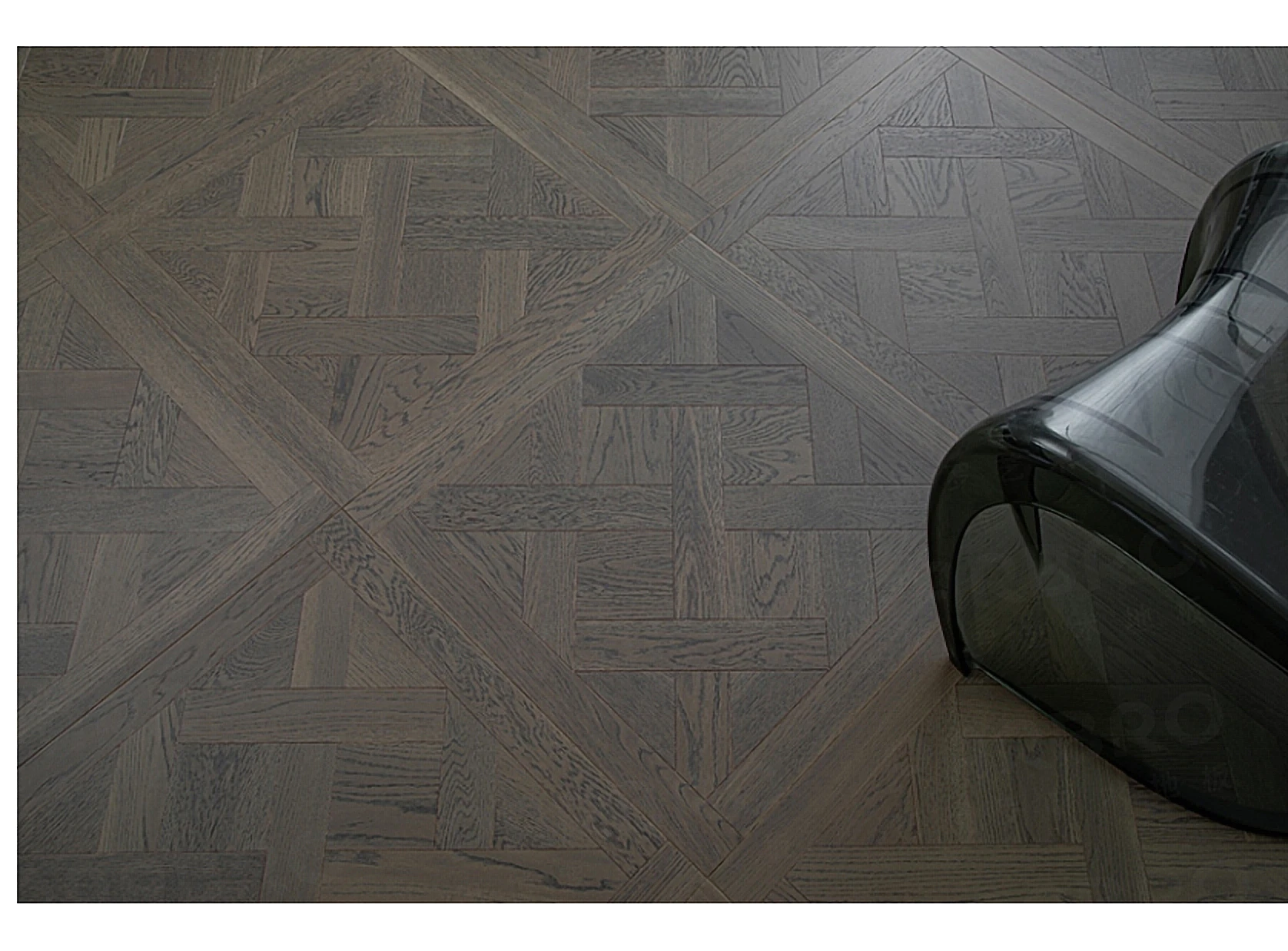 PARBRO 5103 — Oak parquet wood grain close-up detail. Art wood flooring from China, sourced through Tarmeer's Dubai material selection center.
