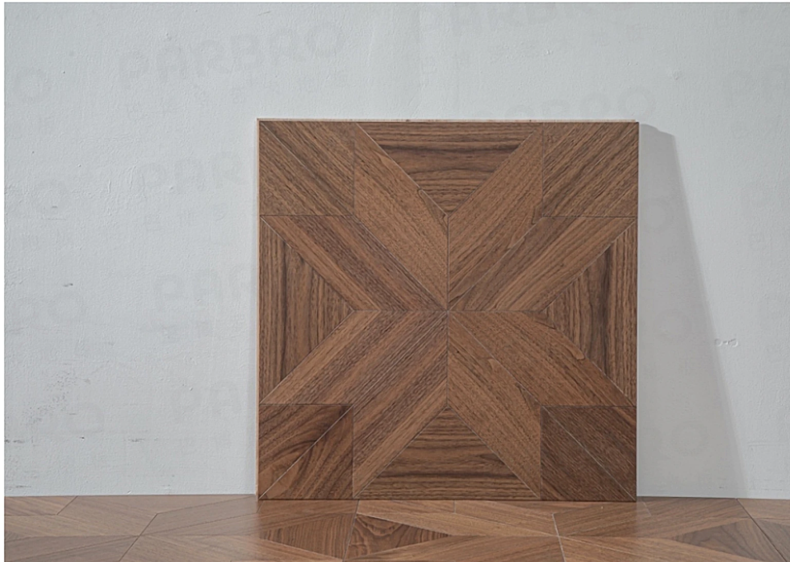 PARBRO 5978 — Walnut parquet floor panel. Art wood flooring from China, sourced through Tarmeer's Dubai material selection center.