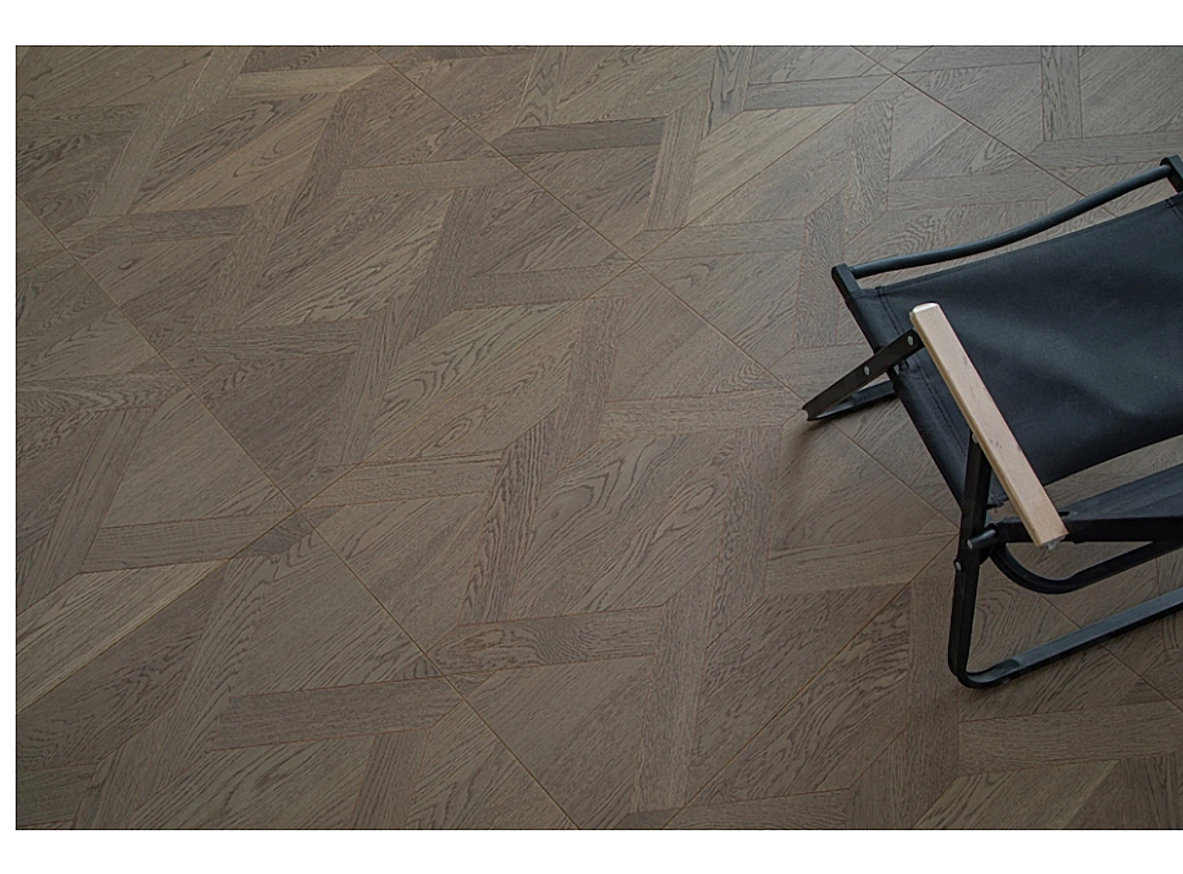 PARBRO 5979 — Oak parquet wood grain close-up detail. Art wood flooring from China, sourced through Tarmeer's Dubai material selection center.