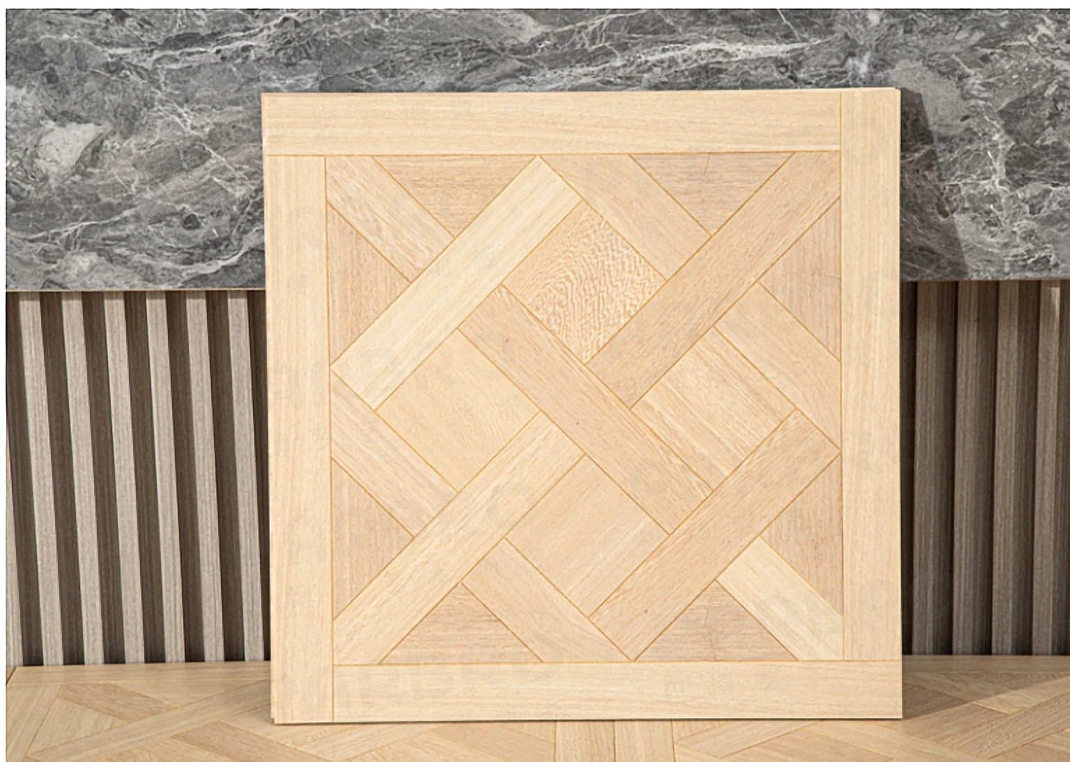 PARBRO HP20 — Wenge parquet floor panel. Art wood flooring from China, sourced through Tarmeer's Dubai material selection center.