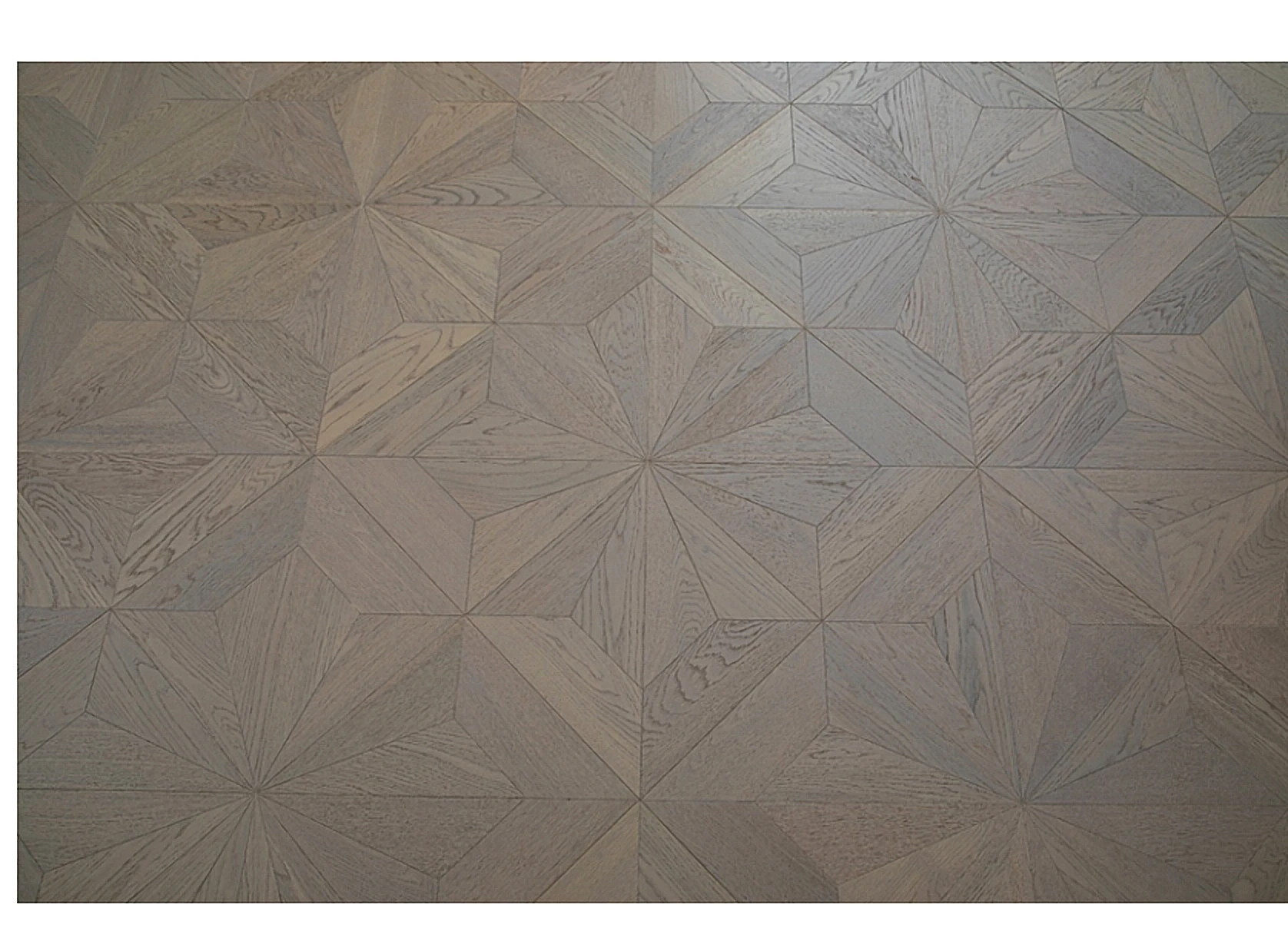 PARBRO QHP62 — Oak diamond parquet (imported birch core) wood grain close-up detail. Art wood flooring from China, sourced through Tarmeer's Dubai material selection center.