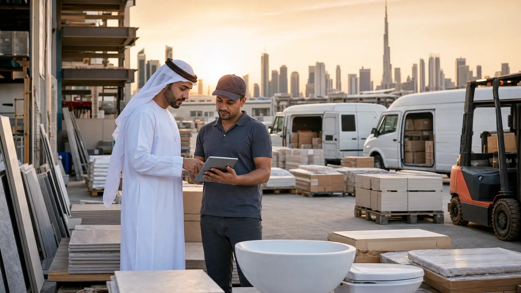 Sourcing Building Materials in Dubai — Categories, Suppliers & Buying Process