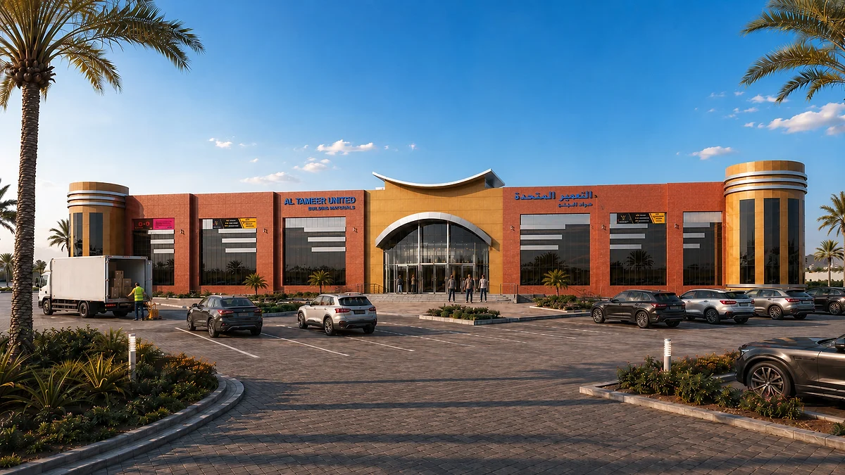 The Tarmeer building-materials selection center in the UAE