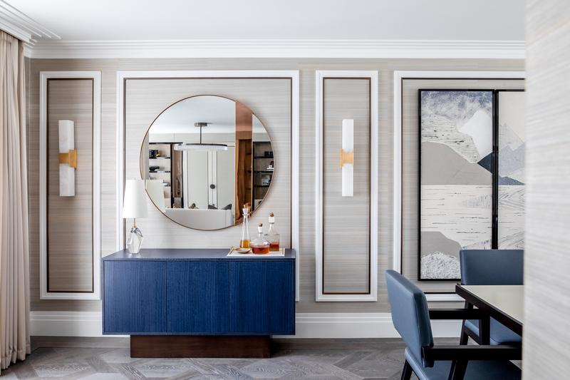 A stylish kitchen design by luxury interior design studio London, Accouter
