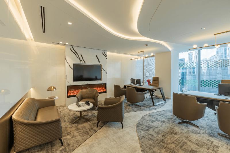 Motif Interiors team showcasing expertise in office fit out